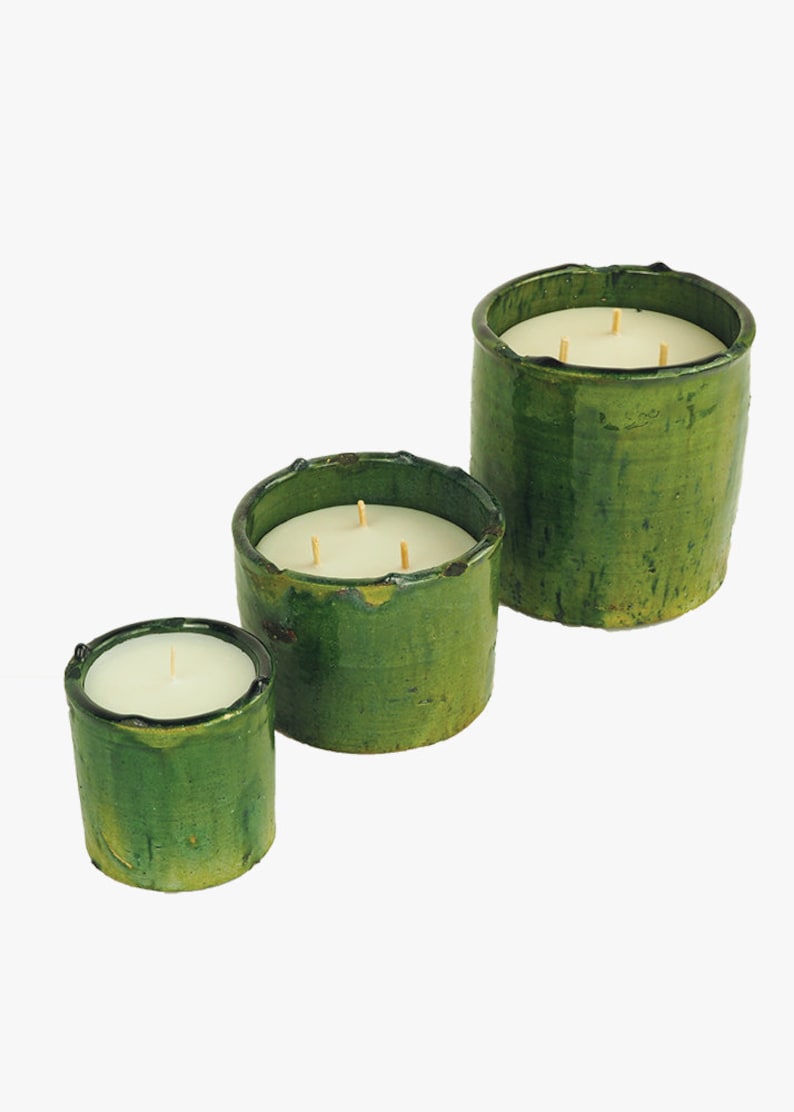 MoroccanWhite Tamegroute Candle - Thumbnail 4
