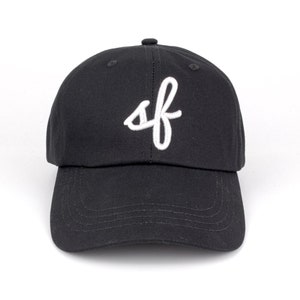 SF Cursive 3D Logo Baseball Cap dad Hat - Etsy