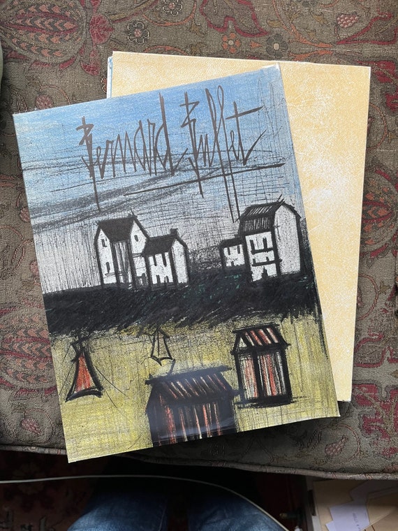 Bernard Buffet Lithographs 1952-1966 With Eleven Original Lithos. Mint  Condition With Original Slipcase. Rare and Desirable. - Etsy
