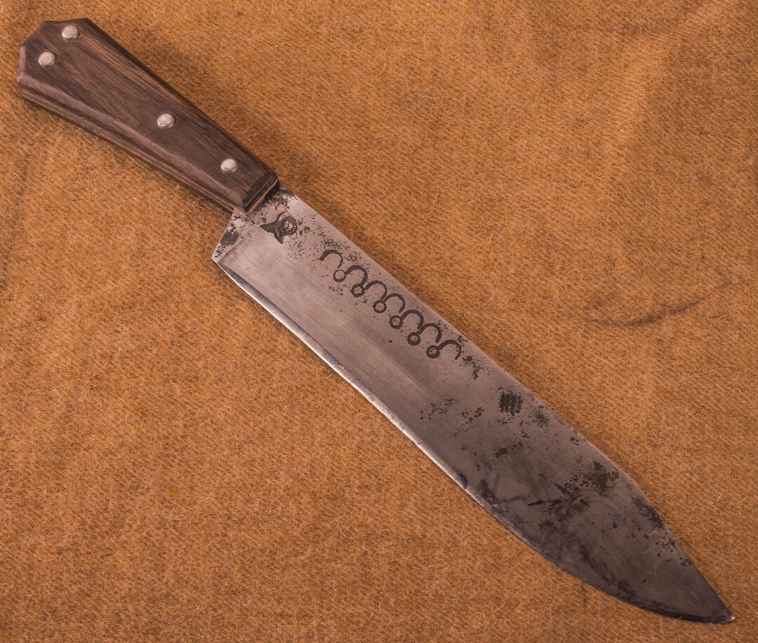 Massive Large Utility Knife-massive Huge Knife in Late Medieval Style ...
