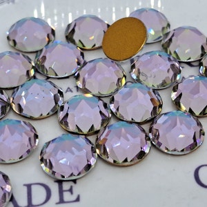 Swarovski 2020 Flatback Crystal Rauten 10mm - Vitrail Light | Add sparkle to your costumes, Irish dance dresses, craft projects and more!