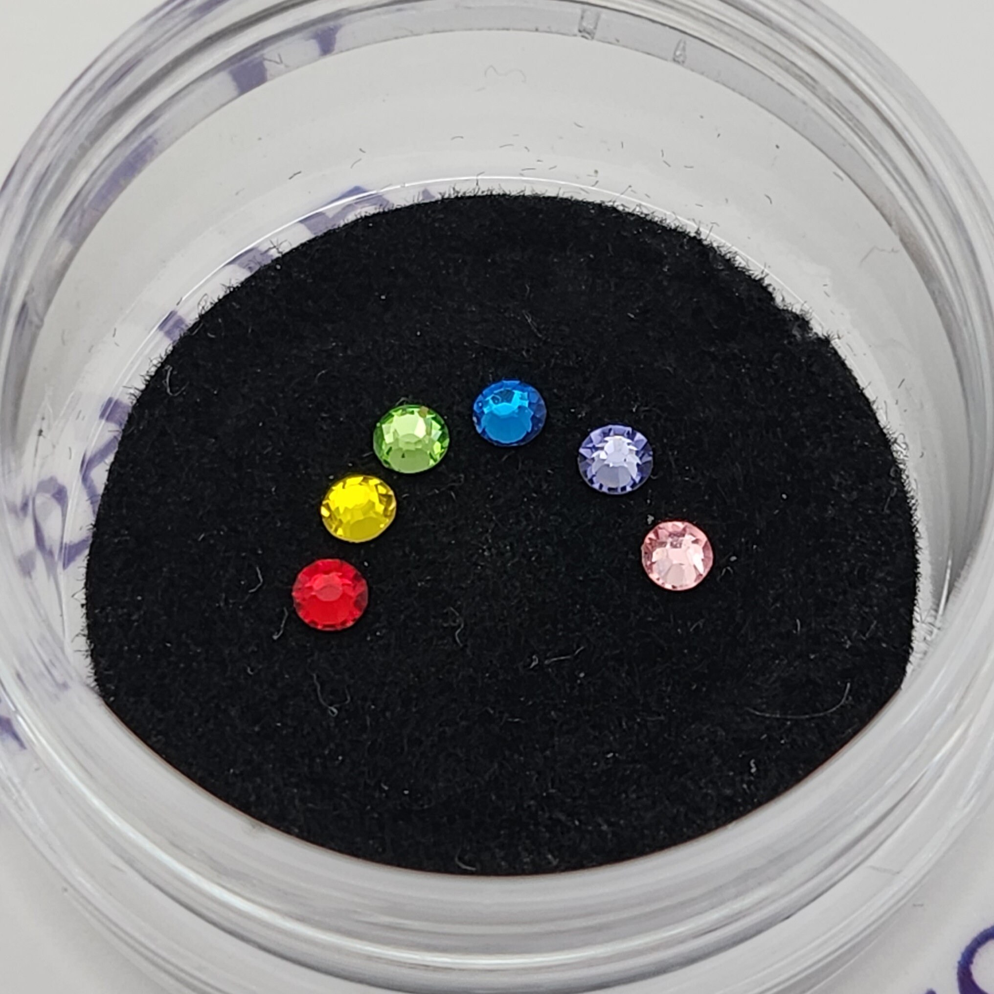 Rainbow Crystal Tooth Gem Kit by Crystal Parade - Sparkling Preciosa Viva12 Crystals for a Unique Smile