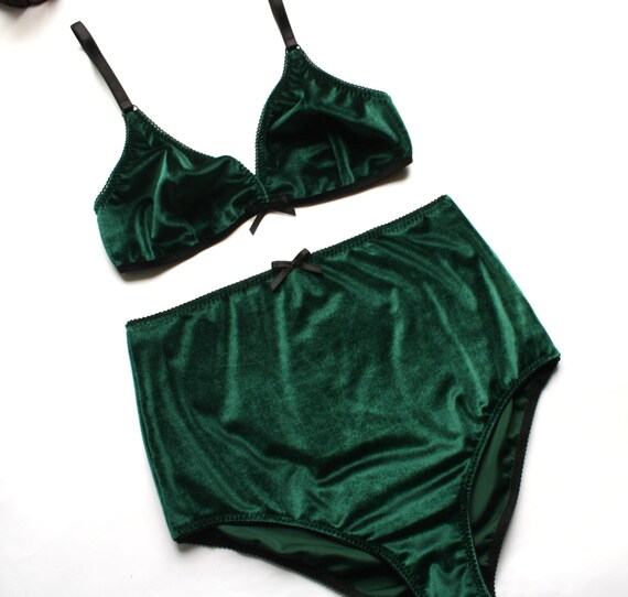 lenceria verde