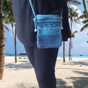 Sac en jean, sac en denim recyclé, sac à bandoulière en denim recyclé, sac en denim, épaule en denim, sac à bandoulière en jean