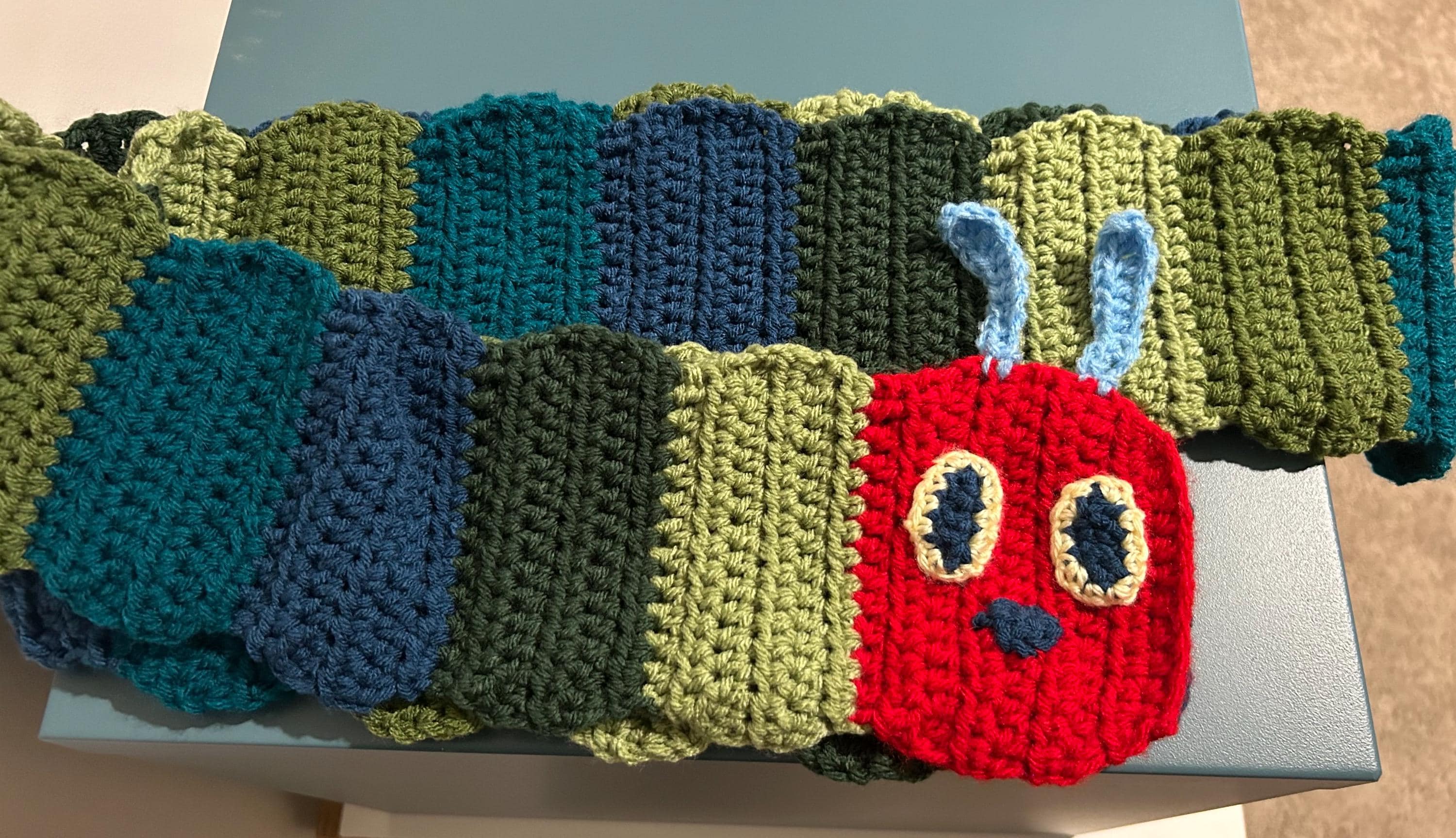 hungry-caterpillar-crochet-scarf-etsy