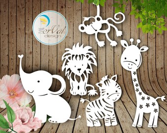 Download Baby Safari Svg Etsy