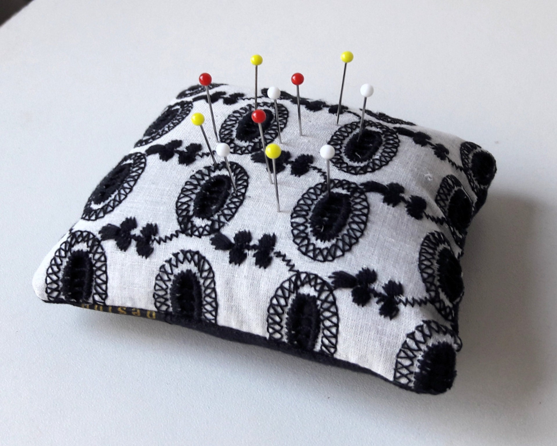 Embroidery & Lace Pin Cushions / Needle Cushions Etsy
