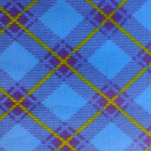Goat Pajamas, Blue Green Check Pajamas, Fleece Pet Pajamas, Pajamas for Goats, Pet Pajamas, Handcrafted Pajamas
