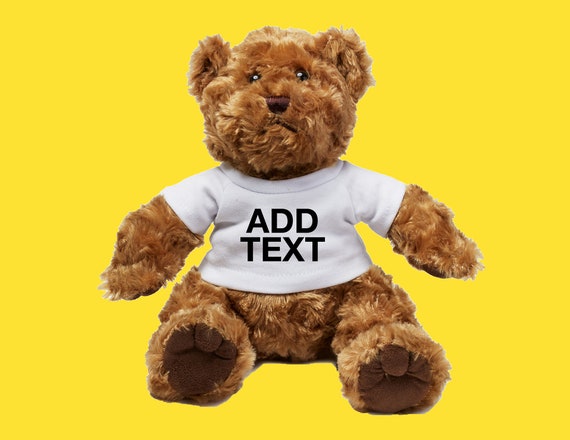 custom teddy bear etsy