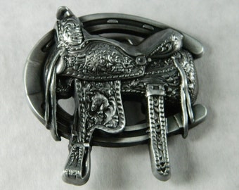 Cowboy Horse Saddle Metal Belt Buckle - Saddle Metal Belt Buckles - Saddle \u0026 Horseshoe Cowboy Belt Buckle - Cowboy Cowgirl Belt Buckles 15