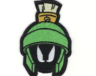 Marvin The Martian Pointing Gun Embroidered Figure Patch