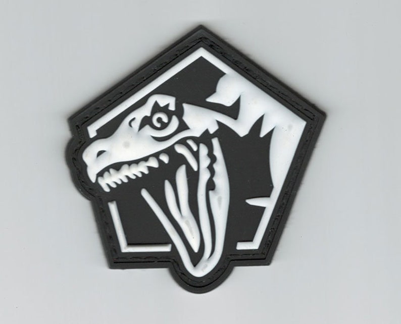 Ankylosaurus Iron On Dinosaur Patch T Rex Velociraptor Jurassic Park Badge Appli