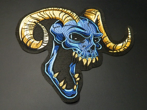 Demon Devil Patches, Large Iron on Patches, Japan Patch 