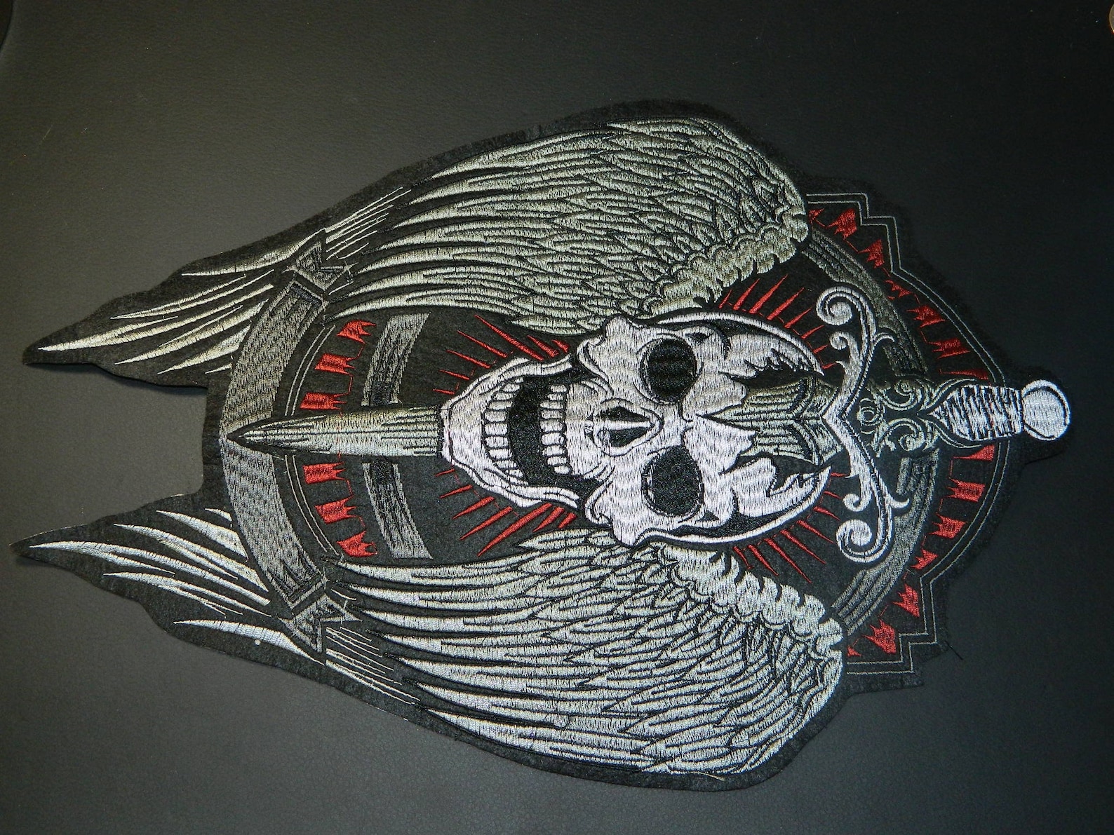 Rockabilly Hoodlum Bikers Iron Sew On Embroidered Patch - Foto 8