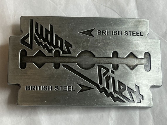 Judas Priest Rock N Roll Metal Belt Buckle Specialty Rock Bands Metal Belt Buckles Judas Priest British Steel Band Belt Buckle B605 Etsy UK
