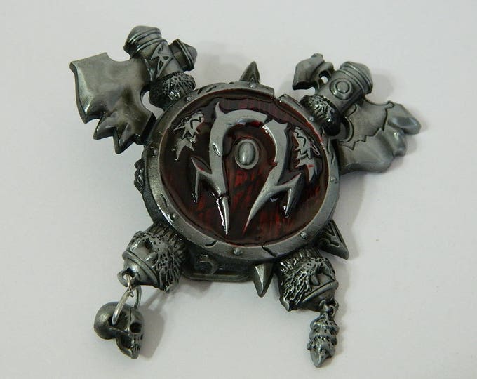 World of Warcraft Horde Metal Belt Bucklemens Specialty Metal Belt Buckles Gamer Wow the Horde