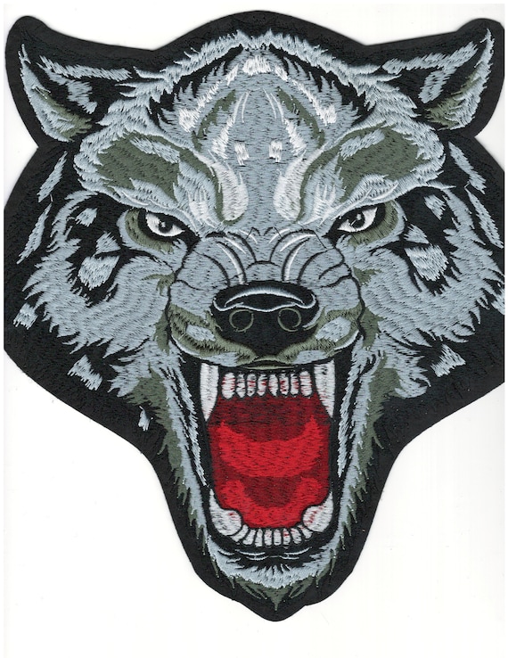  Juego de 2 parches de lobo con plumas, 6.0 in, bordados para  planchar : Arte y Manualidades