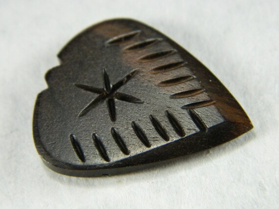 ebony guitar pick