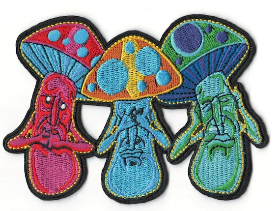 See No Evil Mushrooms Patches See No Evil Mushrooms Patches