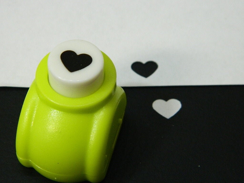 Heart Hole Puncher Decorative Scrapbook Hole Puncher Etsy
