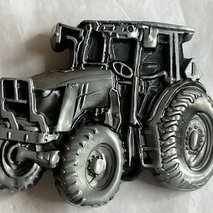 Farmers Tractor Belt Buckle - Specialty Farming Life Metal Belt Buckles - Unique Tractor Big Belt Buckle #B570