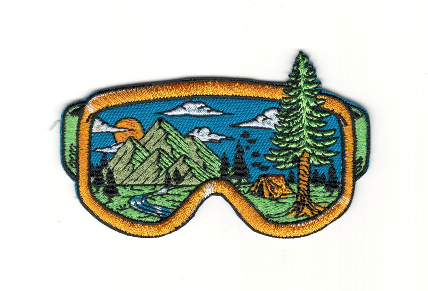 U-Sky Sew or Iron on Patches - Climbing Rock Patch