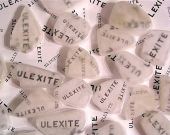 Ulexite TV stone all natural California 1 piece lot