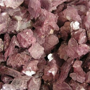 Lepidolita Mica de litio RARO Lepidolita rosa Mica rubí Lotes de 50 quilates