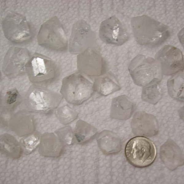 Apophyllite crystals Angel stone 1/4-3/4 inch 4 crystals per lot