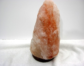 Himalayan salt lamp with cord and bulb free priority shipping