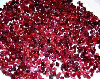 Spinel crystals red all natural Sri Lanka 5 carats per lot 7 plus crystals