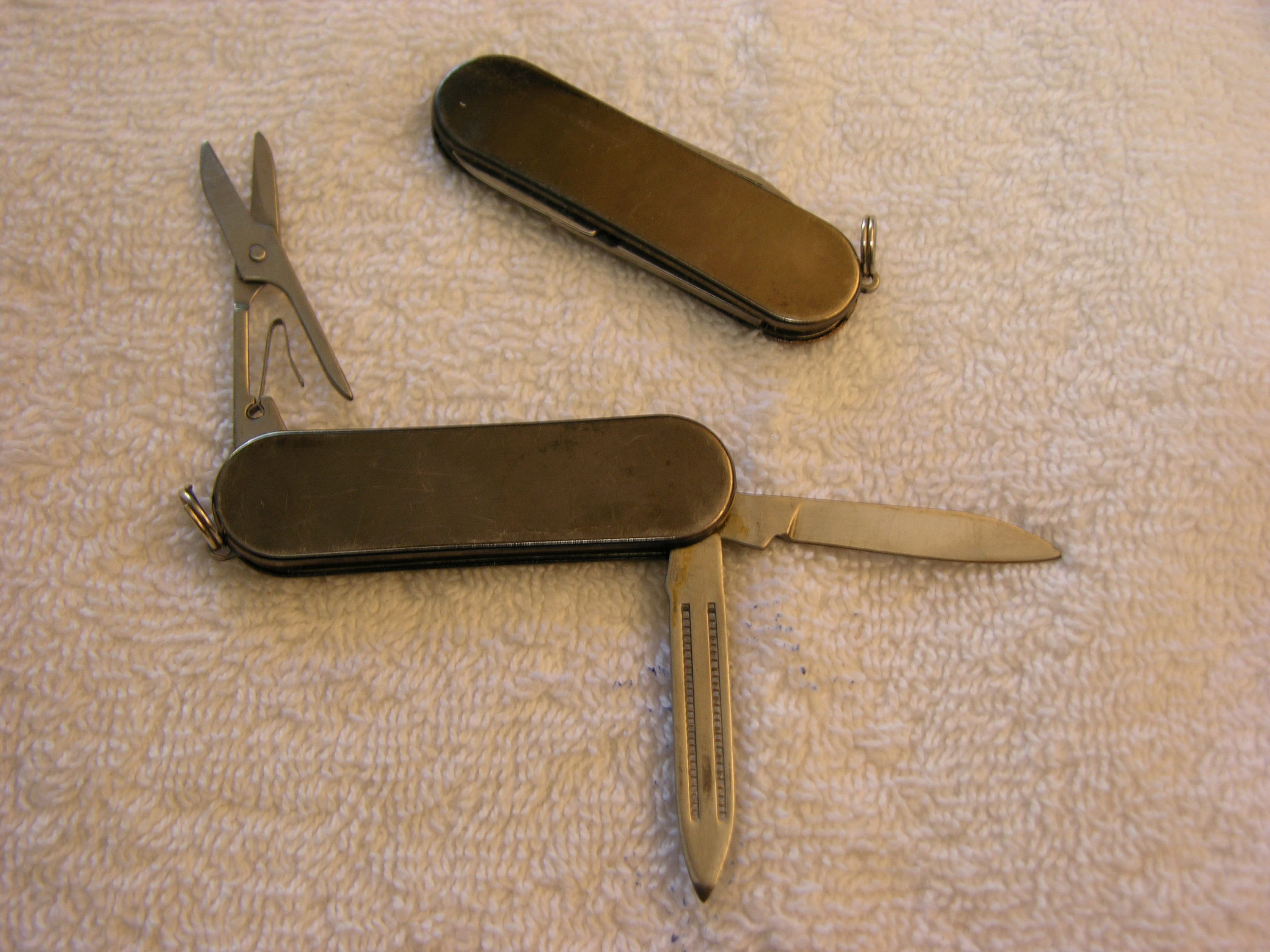 Pocket Knife With Scissors Etsy