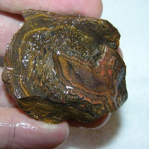 Boulder Opal Yowah nut matrix w/multicolor & precious fire 89.8 grams 2x2 inch bo7