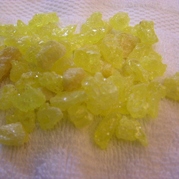 Sulfur crystals El Desierto,Bolivia 5 gram lots 5-9 pieces