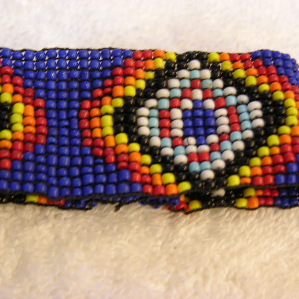 Woven Seed Bead Bracelet Etsy