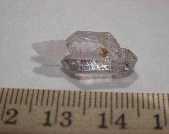 Tibetan quartz terminated mini elestial scepter crystal 0.5 inch jo24