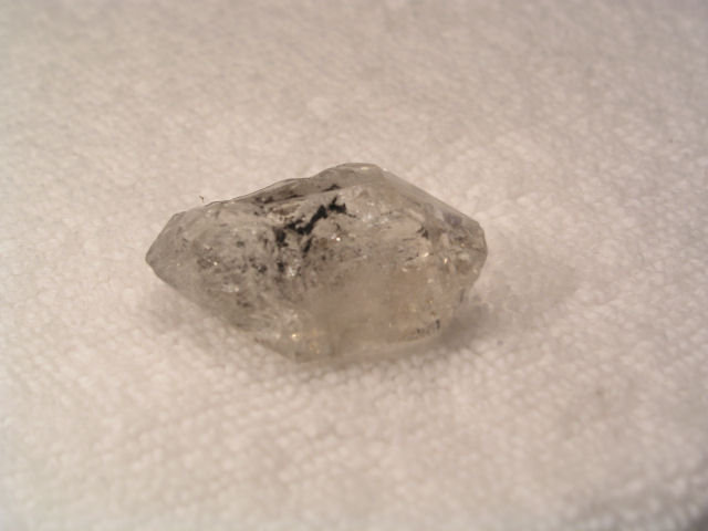 Quartz crystal DT blade tabular style w/phantom twin Tibet 35x10mm n16