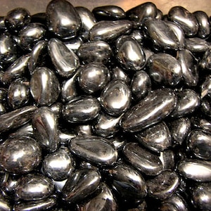 Hematite highly polished natural iron 1/2-1+ inch 1 pound lots