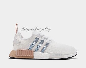 rhinestone adidas shoes