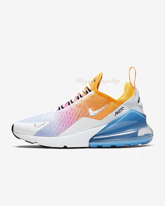 Nike Air Max 270 Kids Rainbow Color Code For Sale Nike Air Max 270 Kids Rainbow Color Code For Sale
