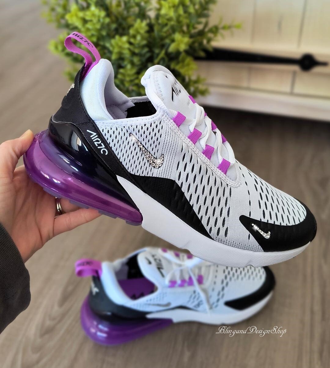 Swarovski Women's Air Max 270 Sneakers