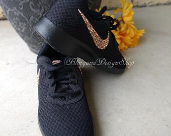 Swarovski Nike Womens Tanjun Black 