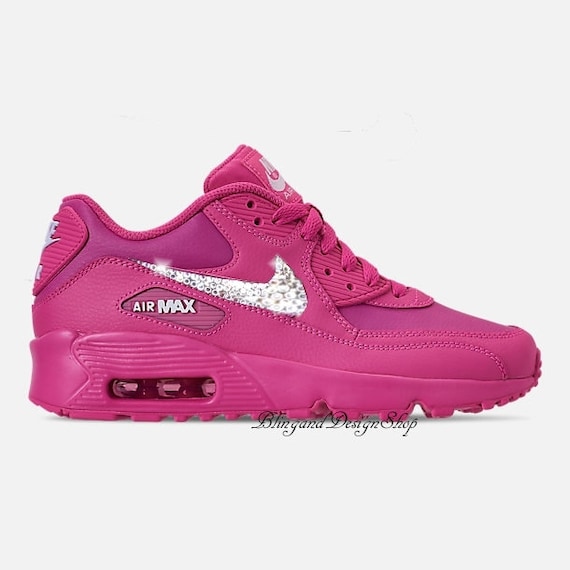Nike Air Max 90 Made with SWAROVSKI® Crystals COLOR: Pink Nike Air Max 90 Made with SWAROVSKI® Crystals COLOR: Pink