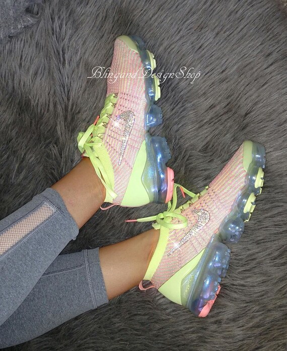 Nike Air Vapormax Flyknit 3 Black Volt Blue Lagoon Aj6900