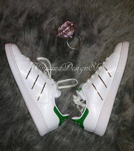 stan smith shoes rose gold
