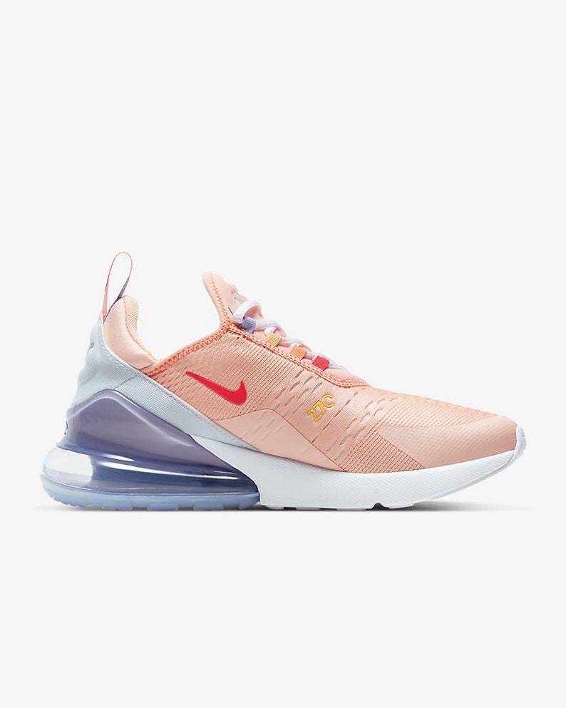Swarovski Nike Bling Air Max 270 Pink Shoes Customized With Etsy