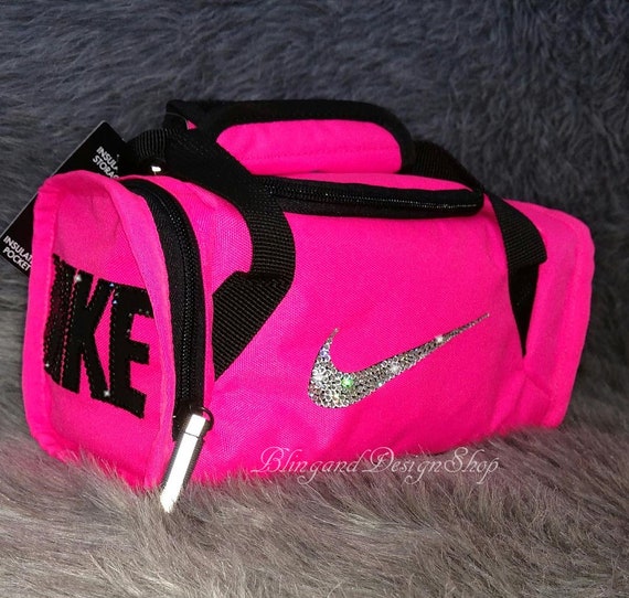 pink nike lunch bag