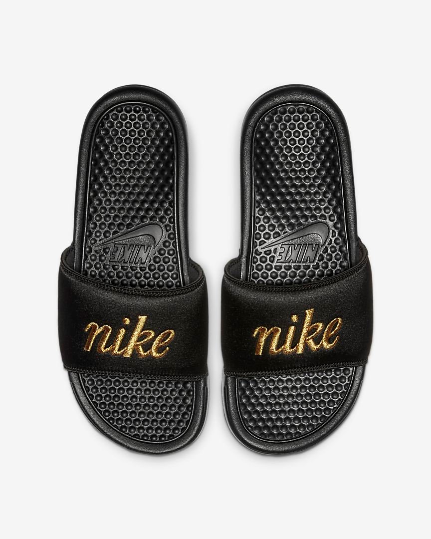 nike benassi slides custom