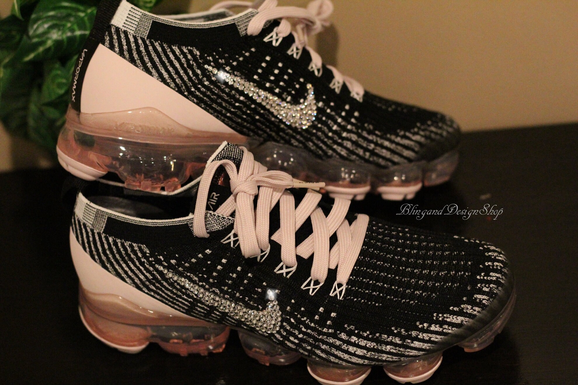 Shop Nike Air VaporMax Flyknit 3 Black Baltic Blue Hyper Pink (W) At Low Price Online At Solez4Real