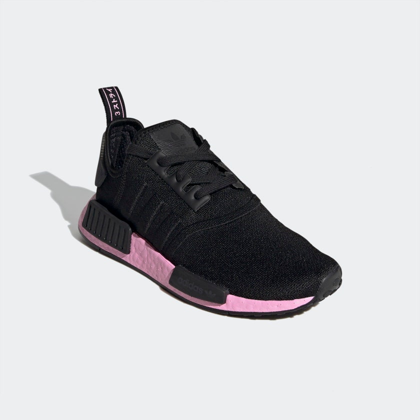 womens nmd r1 black and pink